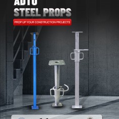 Modified height shoring steel parts