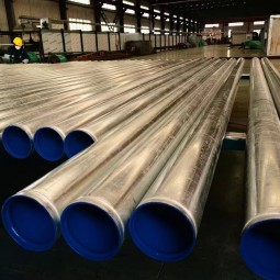 Hot dip steel cable protection tube